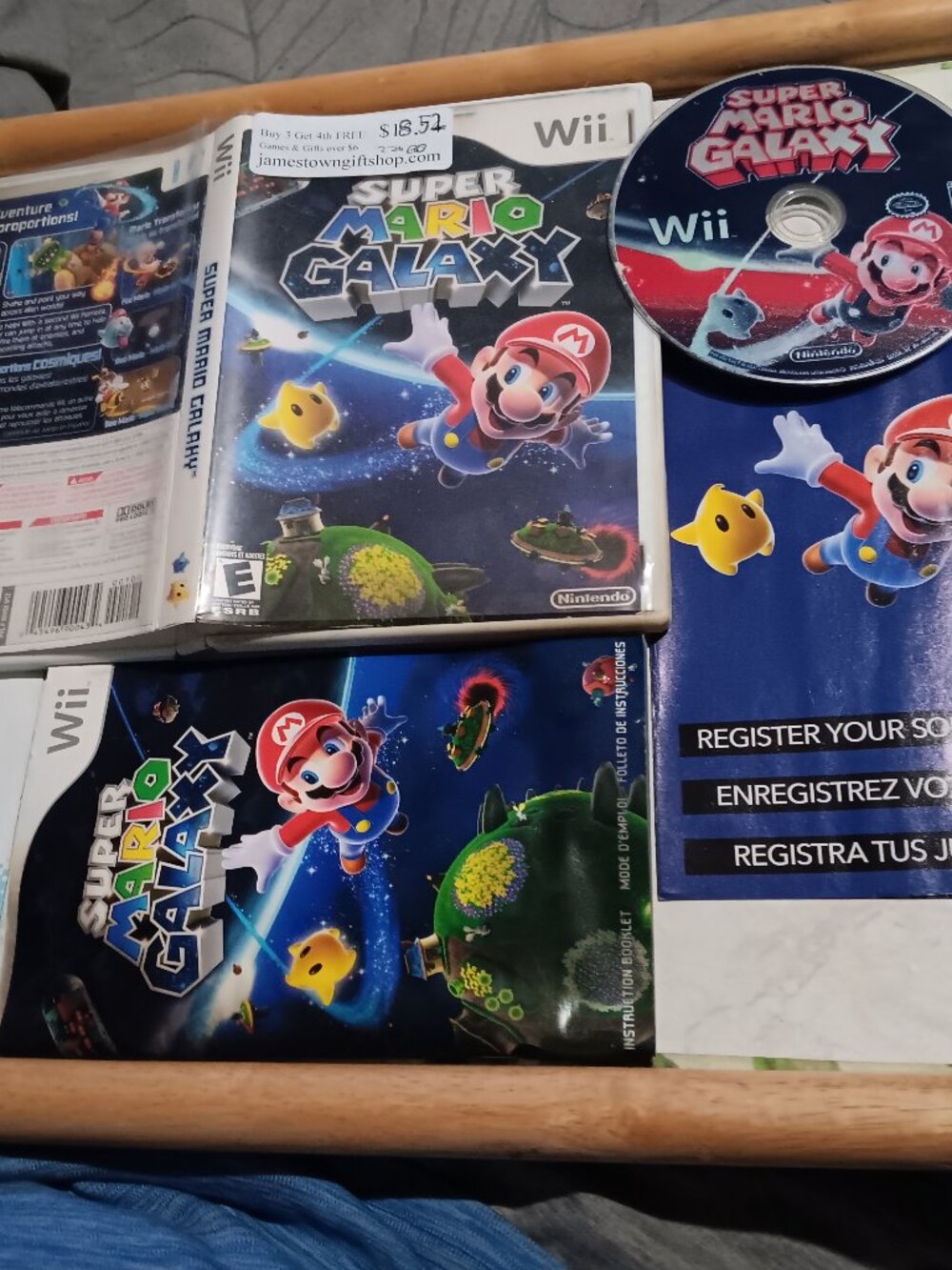 Super Mario Galaxy 1 Tested Nintendo Wii Video Game